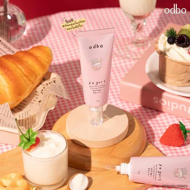 Odbo Yogurt Skin-Friendly Sunscreen SPF50+ PA++++ 4