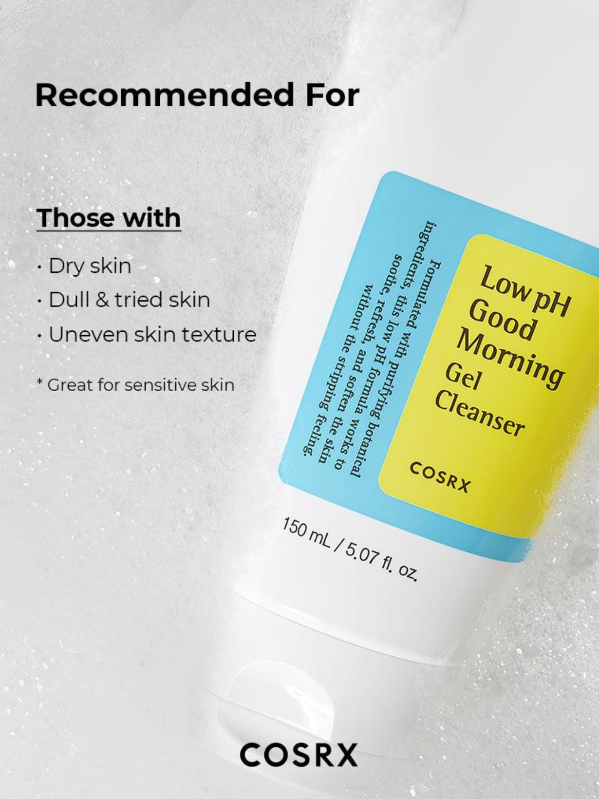 Cosrx Good Morning Low-pH Cleanser 3