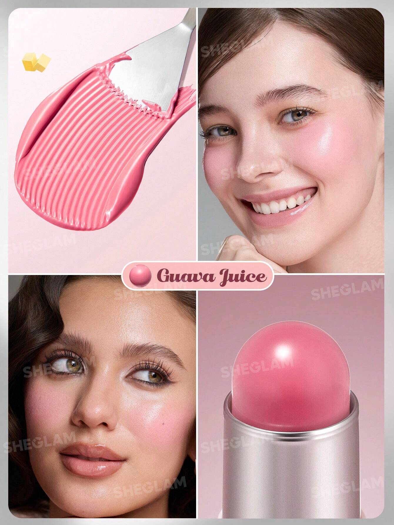 Sheglam Buttery Bliss Blush Stick 3