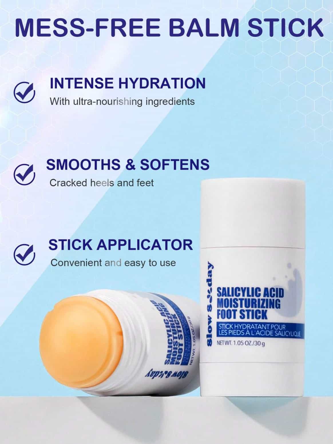 SlowSunday Moisturizing Foot Stick 30g 4