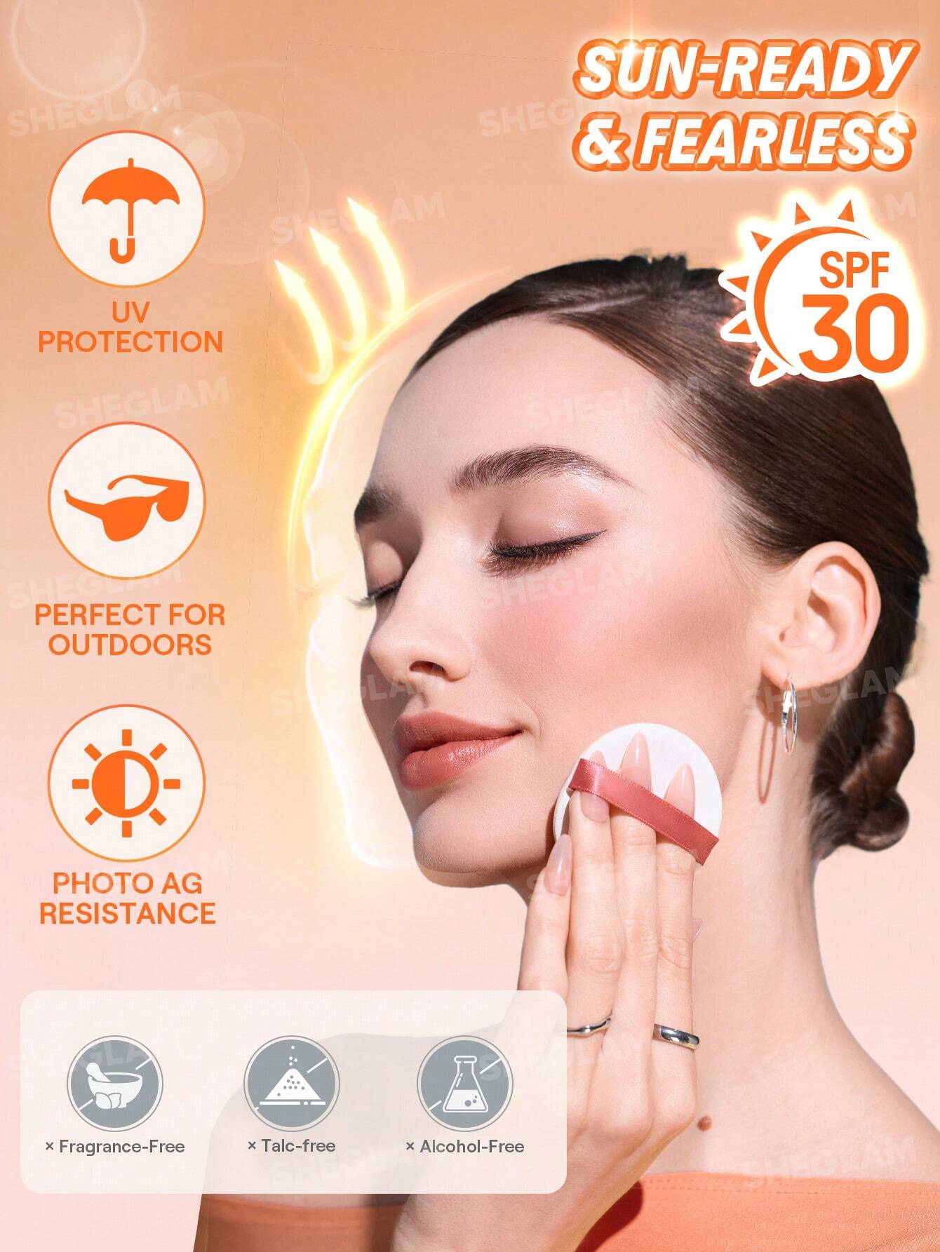 Sheglam Insta-Ready Sunset Blur Setting Powder 3