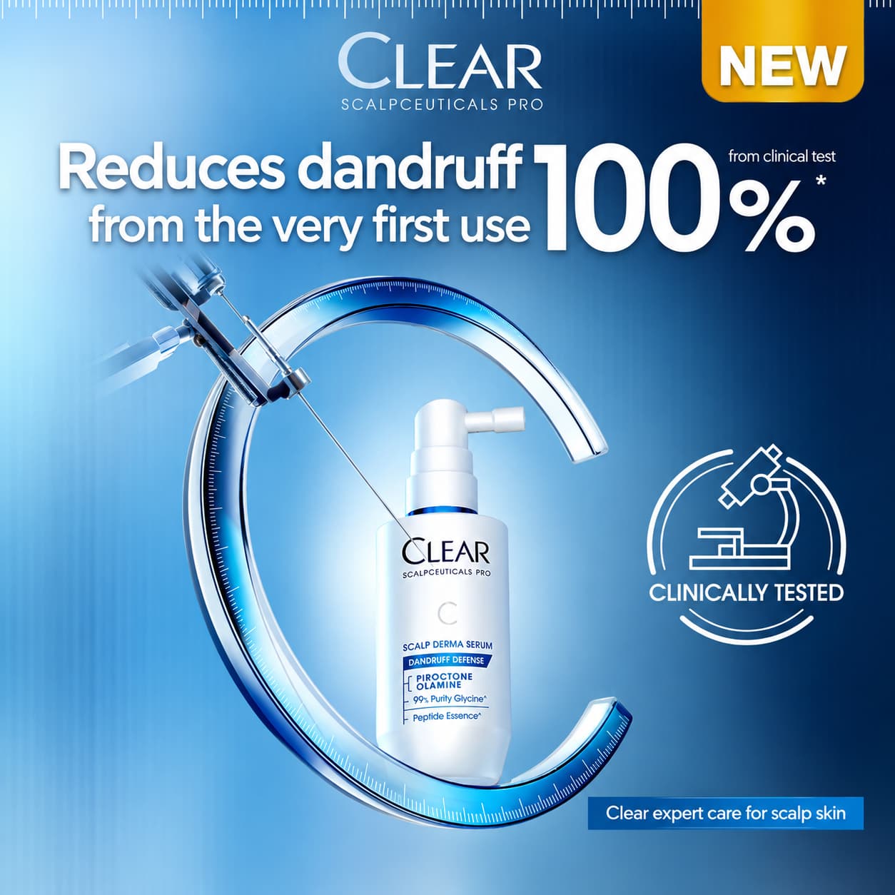Clear Saclpceuticals Pro Scalp Derma Serum Dandruff Defense 3