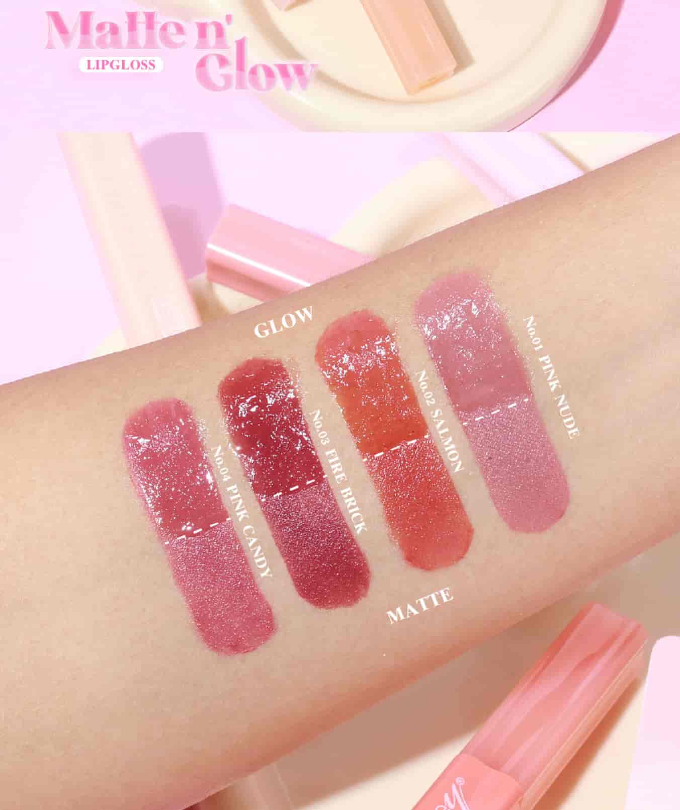 Ashley Matte N' Glow Lip Gloss 3.1g 3