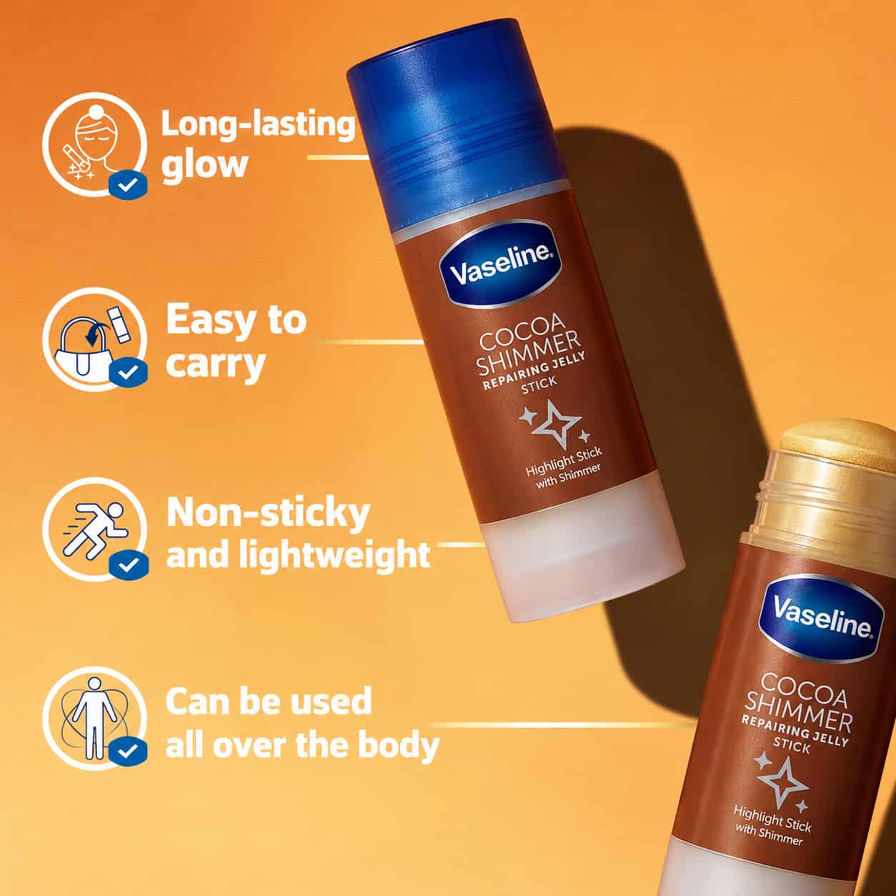 Vaseline Repairing Jelly Stick 40g 4