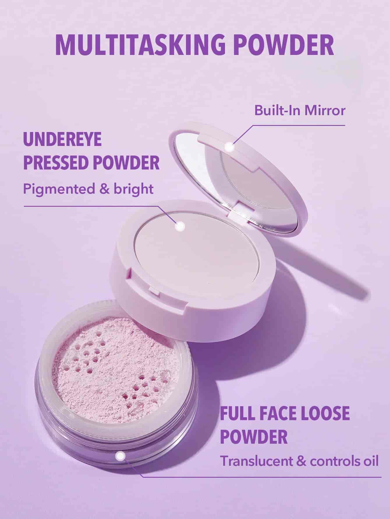 Sheglam Insta-Ready Face & Under Eye Setting Powder Duo 3
