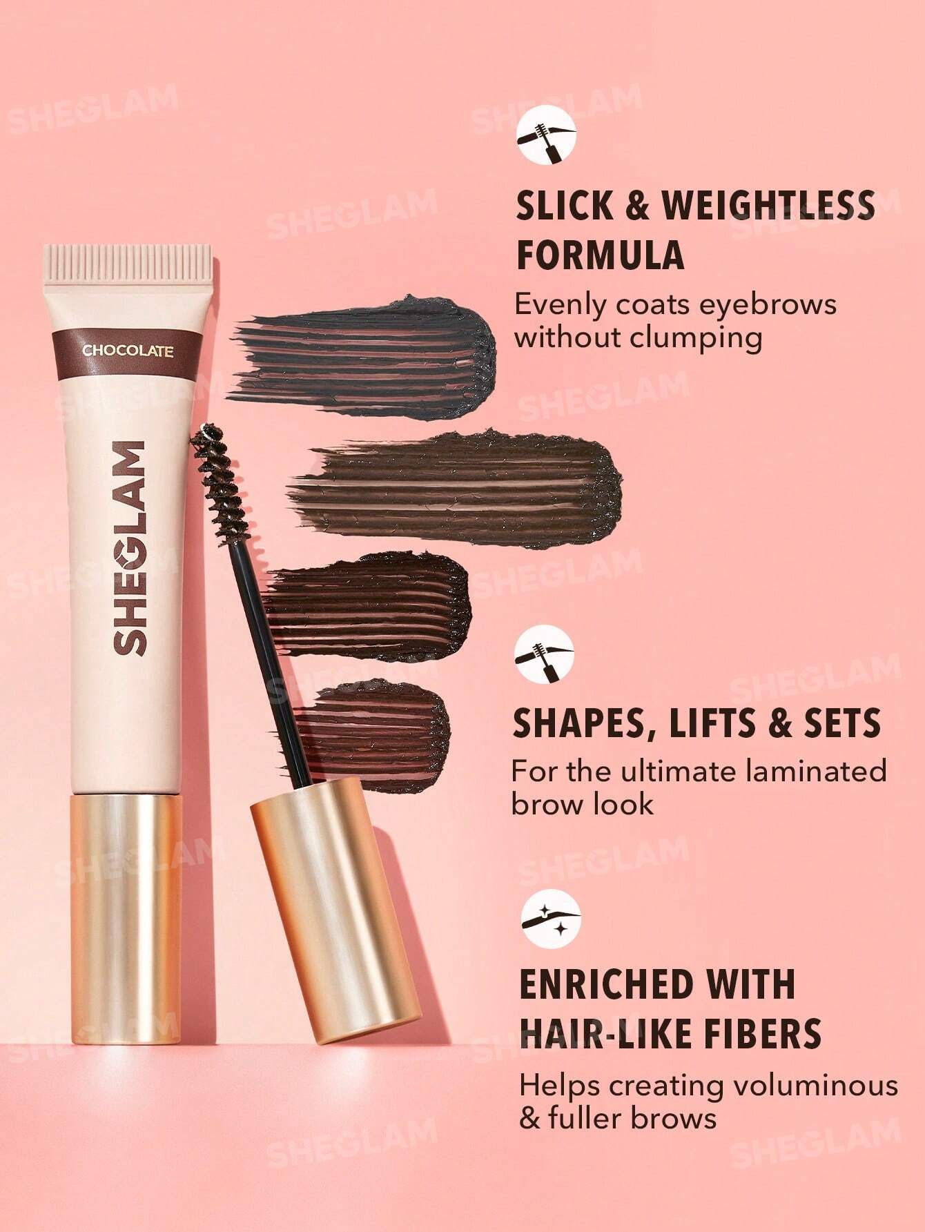 Sheglam Hold 'Em Up Tinted Brow Gel 6
