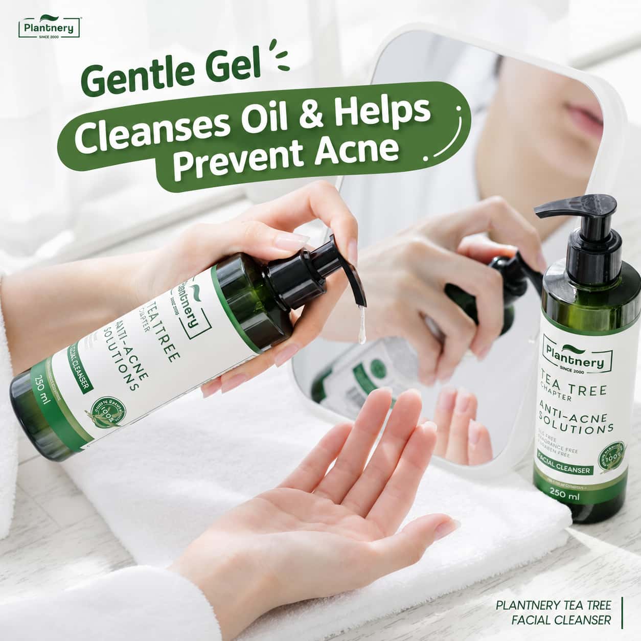 Plantnery Facial Cleanser 250ml 5