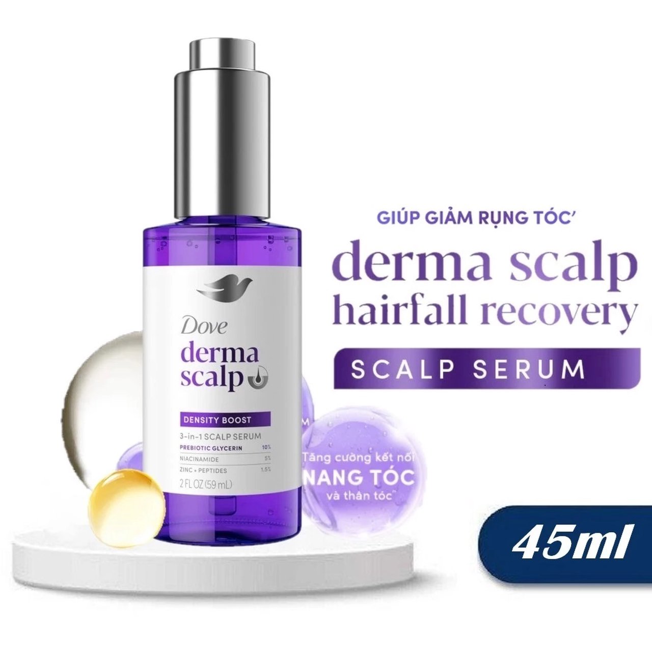 DOVE Derma Scalp Serum  3