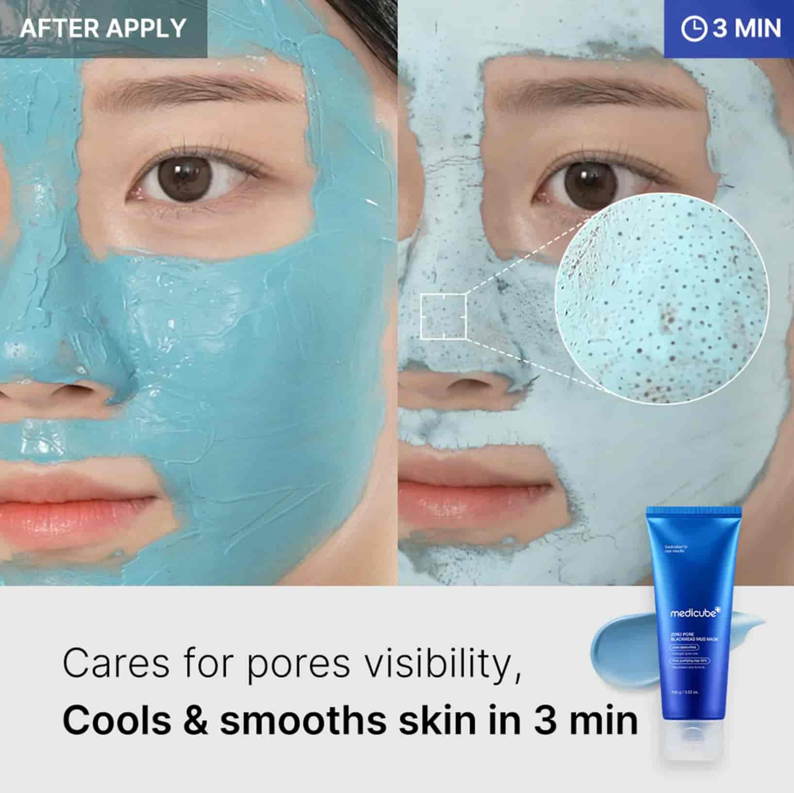 Medicube Zero Pore Blackhead Mud Mask 4