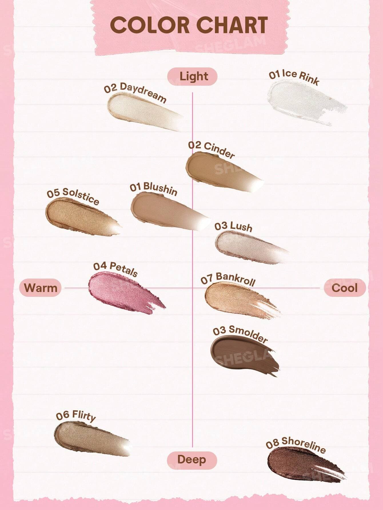 SHEGLAM Creamsicle Eyeshadow Stick 1.5g 3