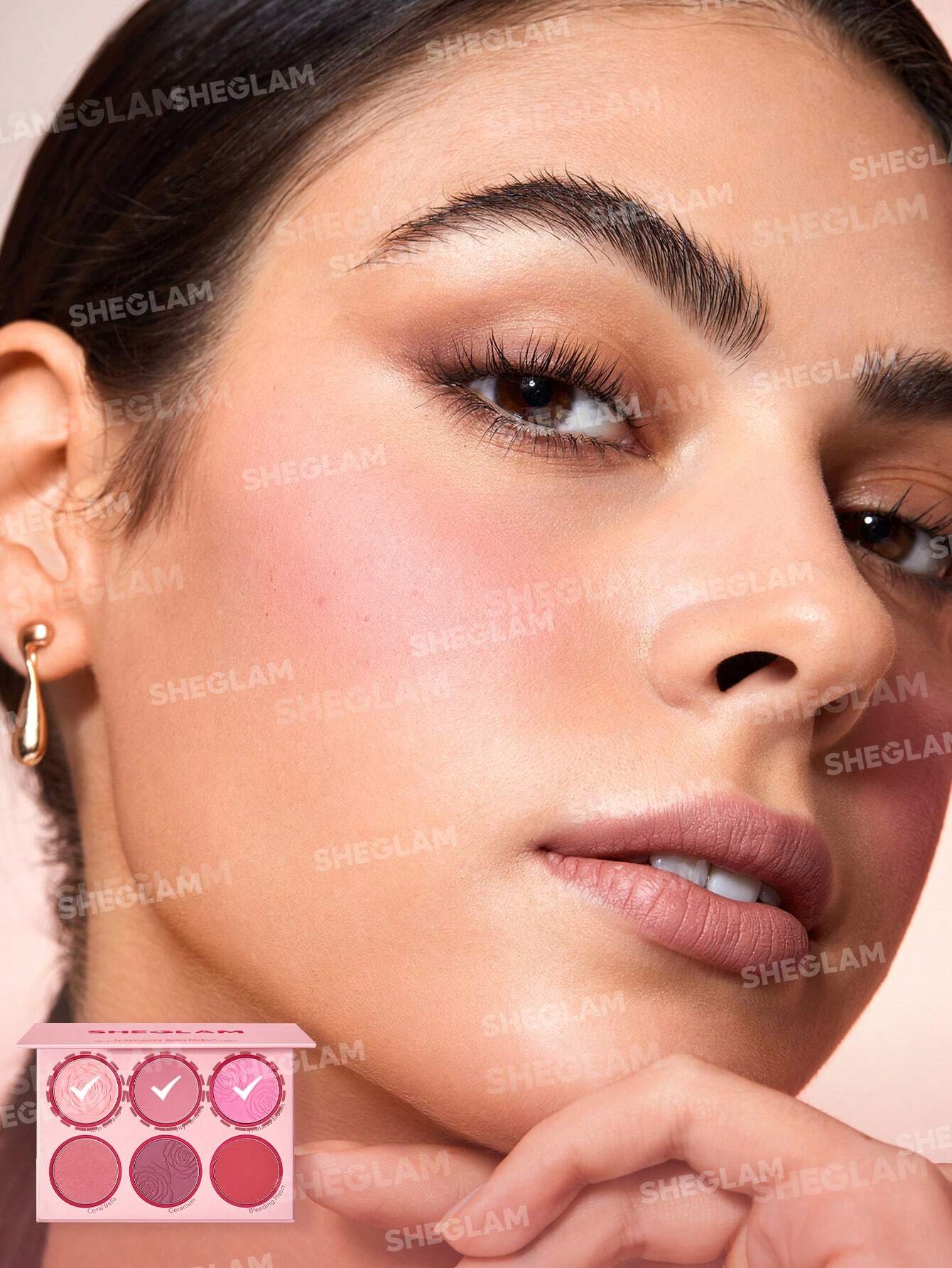 Sheglam Floral Flush Blush Palette 7